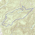 Butano State Park topo map