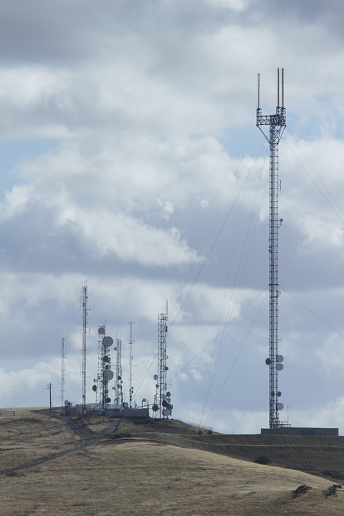 Mount Allison antenna farm