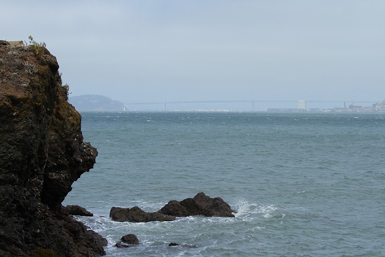 Cavallo Point and the S.F. - Oakland Bay Bridge