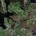 Lake Hawea to Wanaka cycle Google map