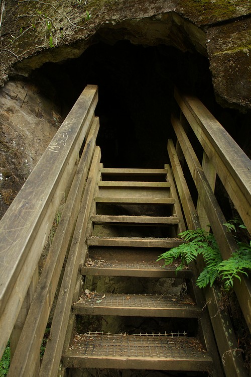 Into the mine shaft
