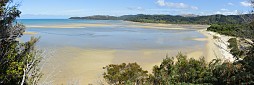 Sandy Bay - low tide panorama