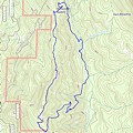 Redwood Mountain Grove Topo Map