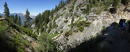 View from the High Sierra Trail