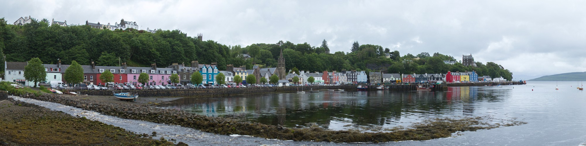Tobermory at low tide