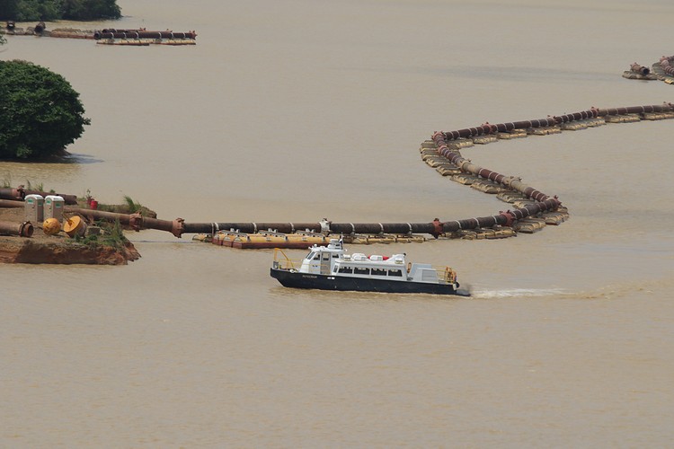 Suction dredge pipe