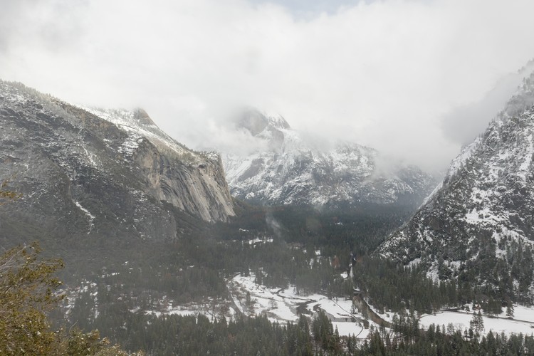 Yosemite Valley from Columbia Rock