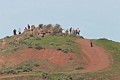 Hikers on Nike Hill