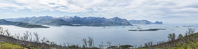 Bergs Fjord panorama from Sommaroalhaugen