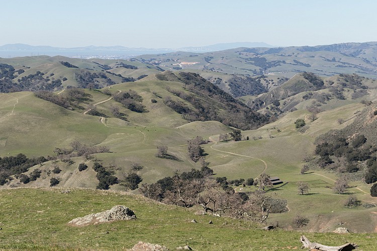 High Valley Camp (San Francisco in the distance)