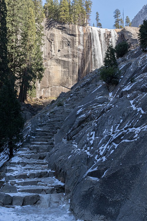 Mist Trail and Vernal Fall