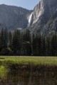 Yosemite Falls and Ahwanee Meadow