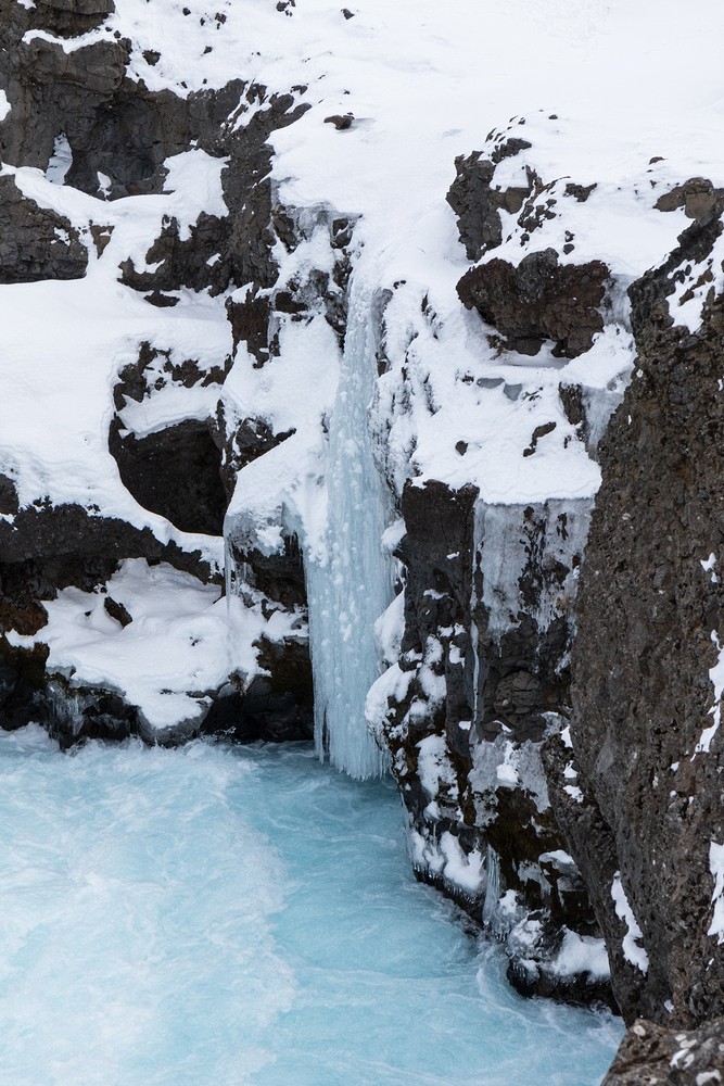 Icy cliffs