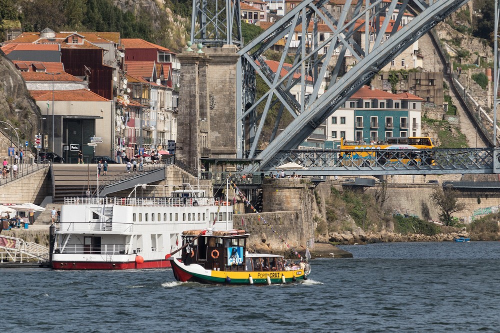 Douro River and Dom Luis I Bridge