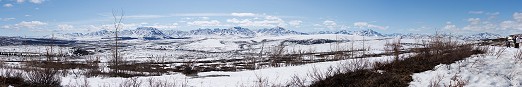 Alaska Range panorama