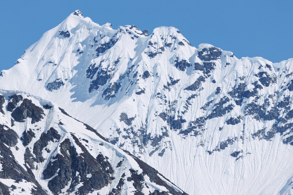 Snowy mountain