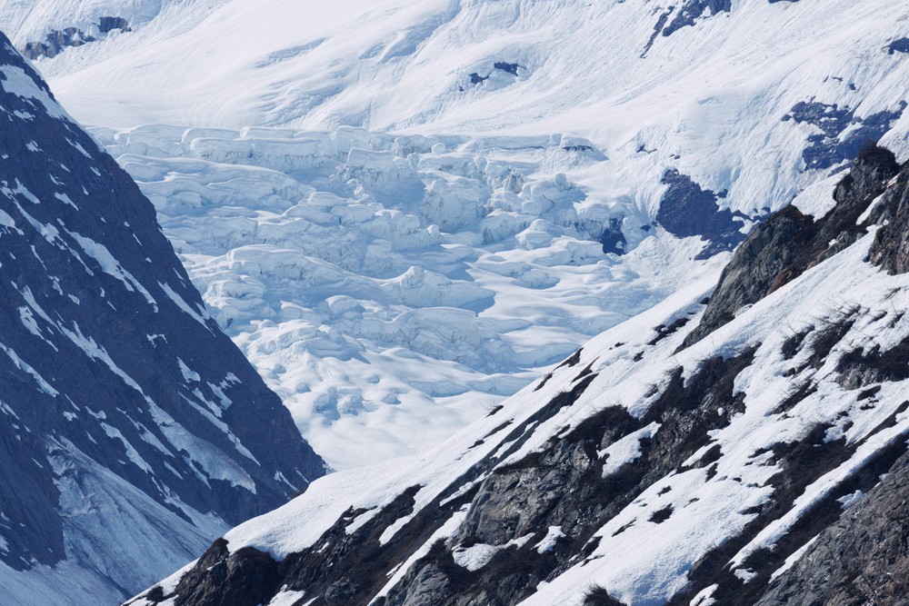 Hanging glacier