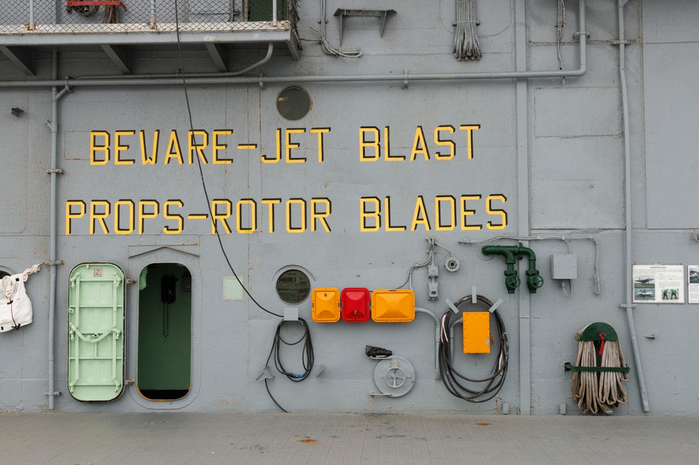 Beware of jet blast