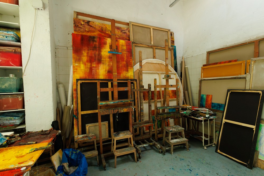 Paco Broca art studio