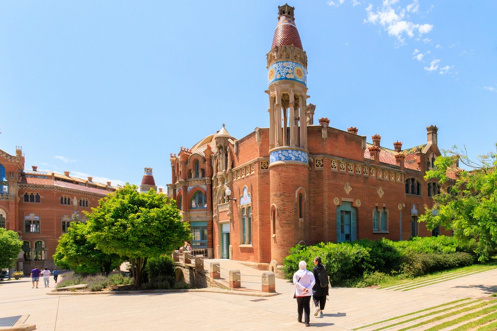 Recinte Modernista de Sant Pau (Lluis Domenech i Montaner)
