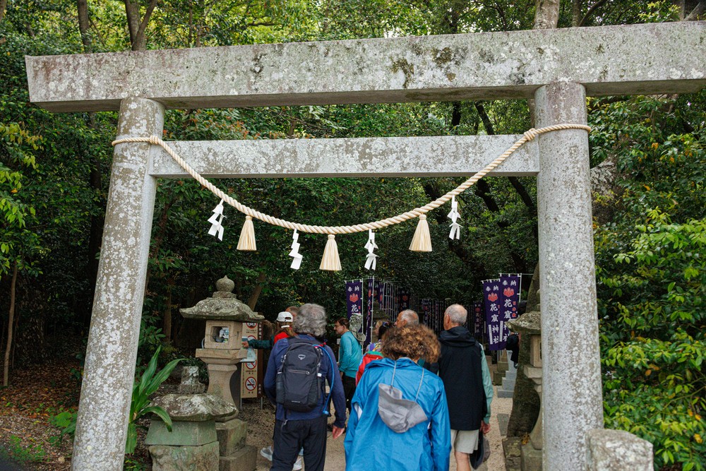 Torii Gate to Hananoiwaya Shrine